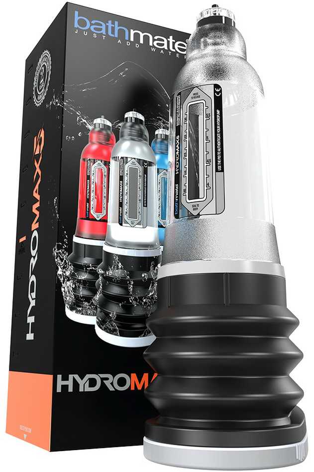 „Bathmate“ – „HydroMax5“ varpos pompa, krištolo skaidrumo