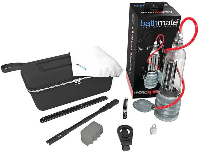 „Bathmate“ – „HydroXtreme9“ varpos pompa, krištolo skaidrumo