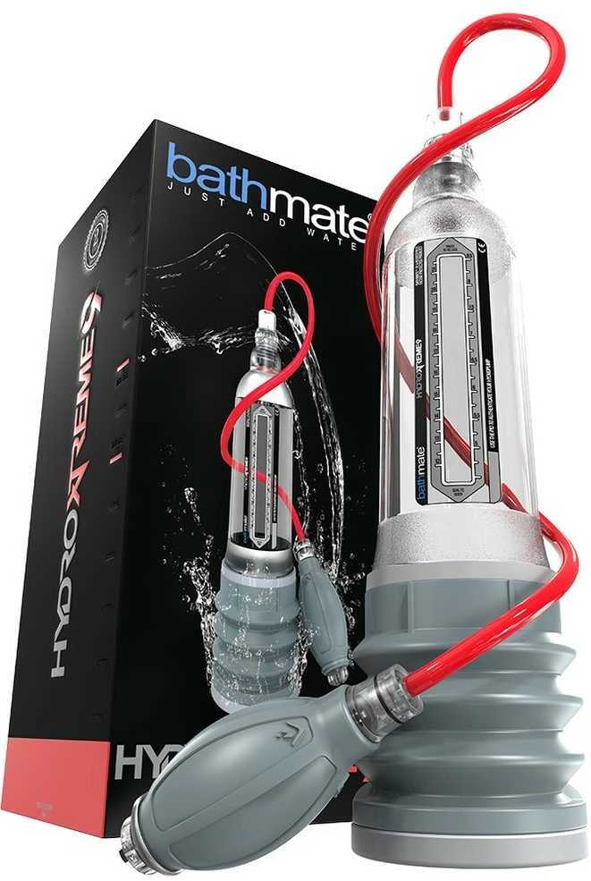 „Bathmate“ – „HydroXtreme9“ varpos pompa, krištolo skaidrumo