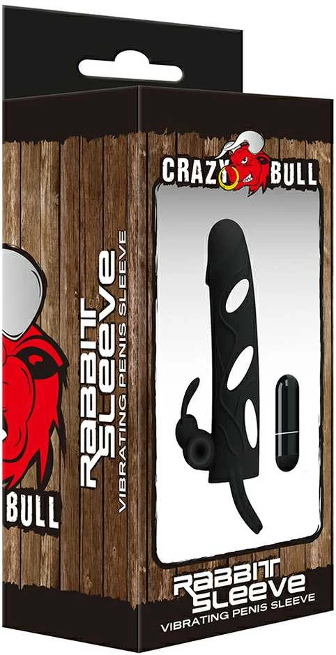 Pretty Love Male LYBAILE Pretty Love 5,5 Inch Vibrating Penis Sleeve Juodas