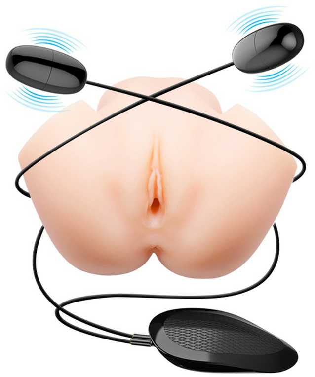 LYBAILE Crazy Bull Dual vagina ir asilo kūnas