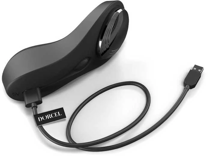 Marc Dorcel Discreet Vibe+ kelnaičių masažuoklis su magnetiniu užsegimu
