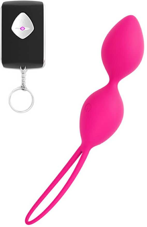 Marc Dorcel Divine Balls Purpuriniai vibruojantys geišų kamuoliukai