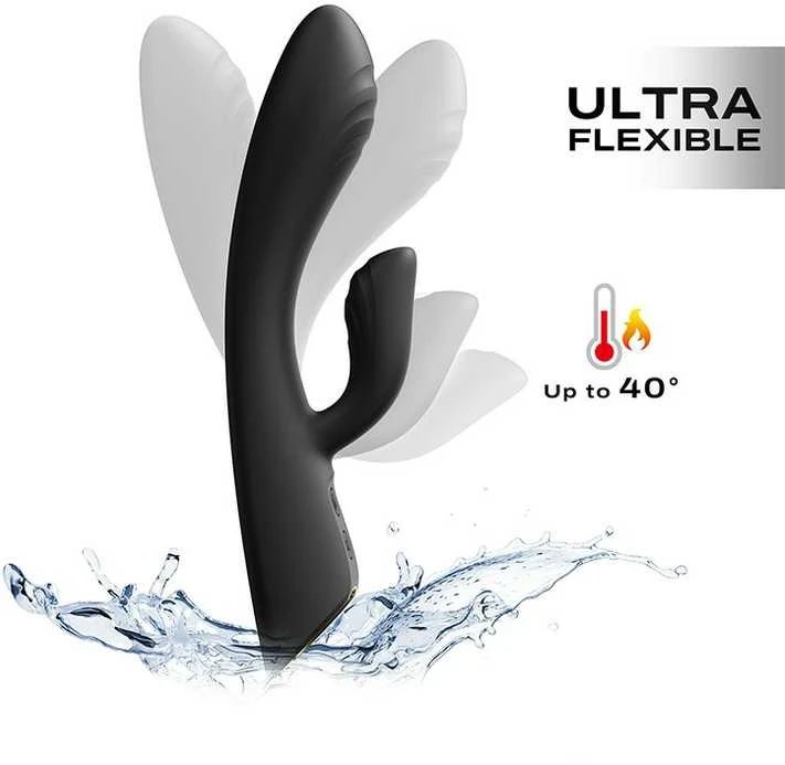 Marc Dorcel Flexi Rabbit zuikio vibratorius Juodas
