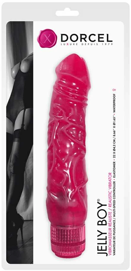 Marc Dorcel Jelly Boy gelio vibratorius Rožinė