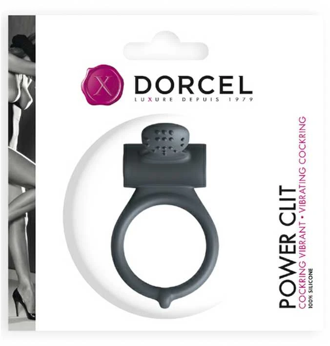 Marc Dorcel Power Clit V2 vibruojantis penio žiedas