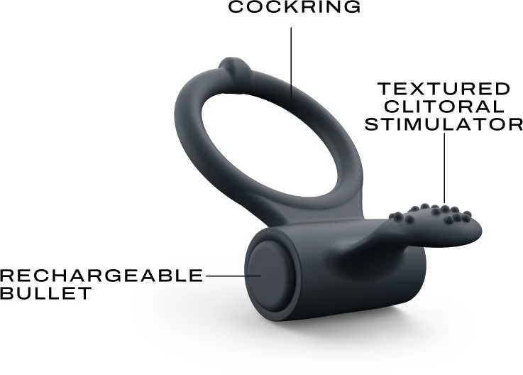 Dorcel power clit + vibruojantis penio žiedas