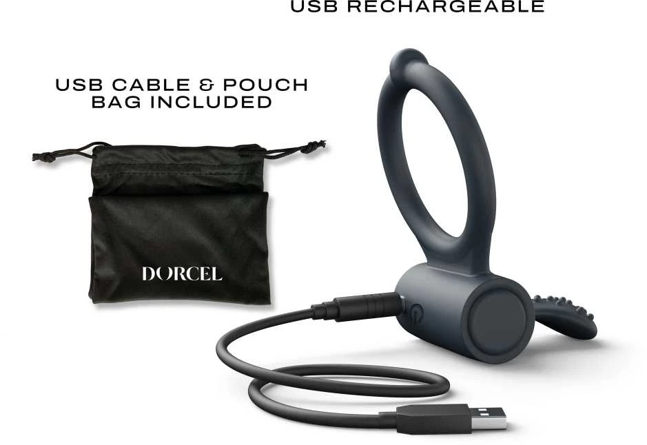 Dorcel power clit + vibruojantis penio žiedas
