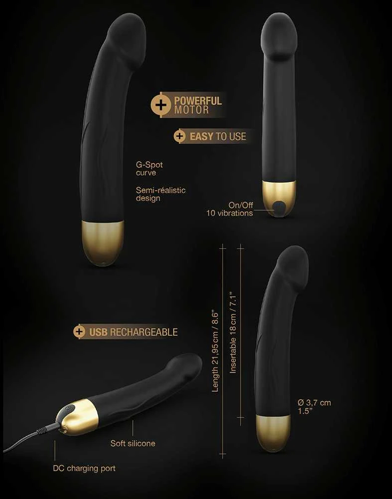Marc Dorcel Dorcel Real Vibrations tikroviškas vibratorius 21cm