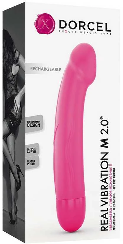 Dorcel Real Vibrations tikroviškas vibratorius 18cm