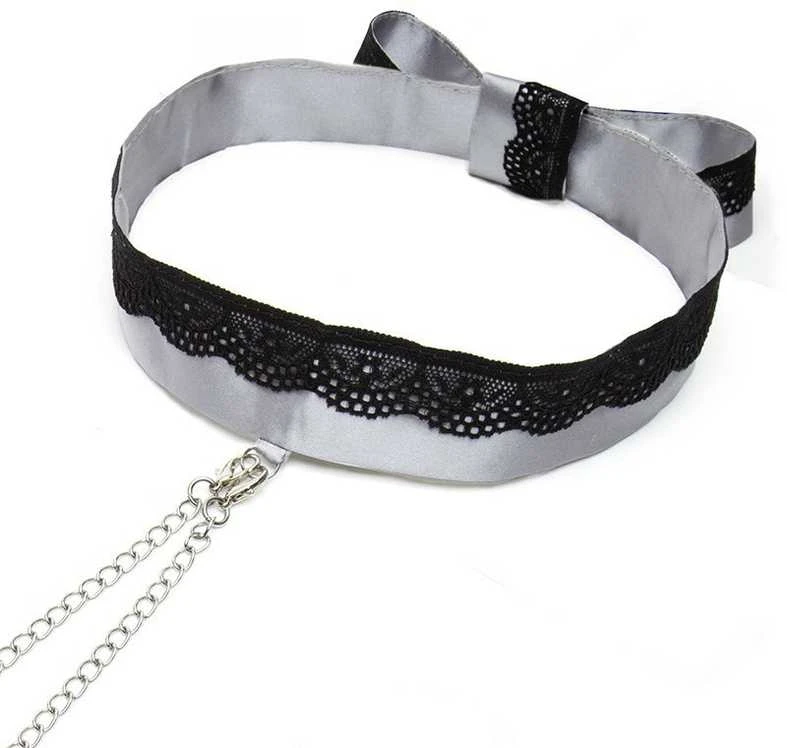 Fifty Shades of Grey Collar FSOGPN satininis apykaklis ir spenelis C