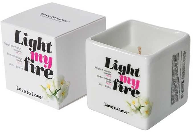 Love To Love LIGHT MY FIRE - MASAŽINĖ ŽVAKĖ - MONOI 65G / 2.2OZ.