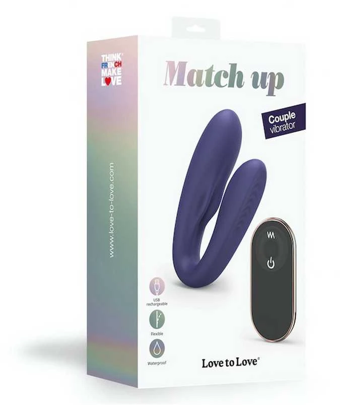 Love To Love vibratorius poroms, klitorio masažuoklis, G taškas, nuotolinio valdymo pultas