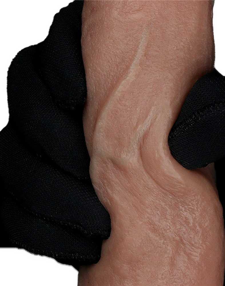 LoveToy 7 colių dvigubo sluoksnio silikoninis varpa