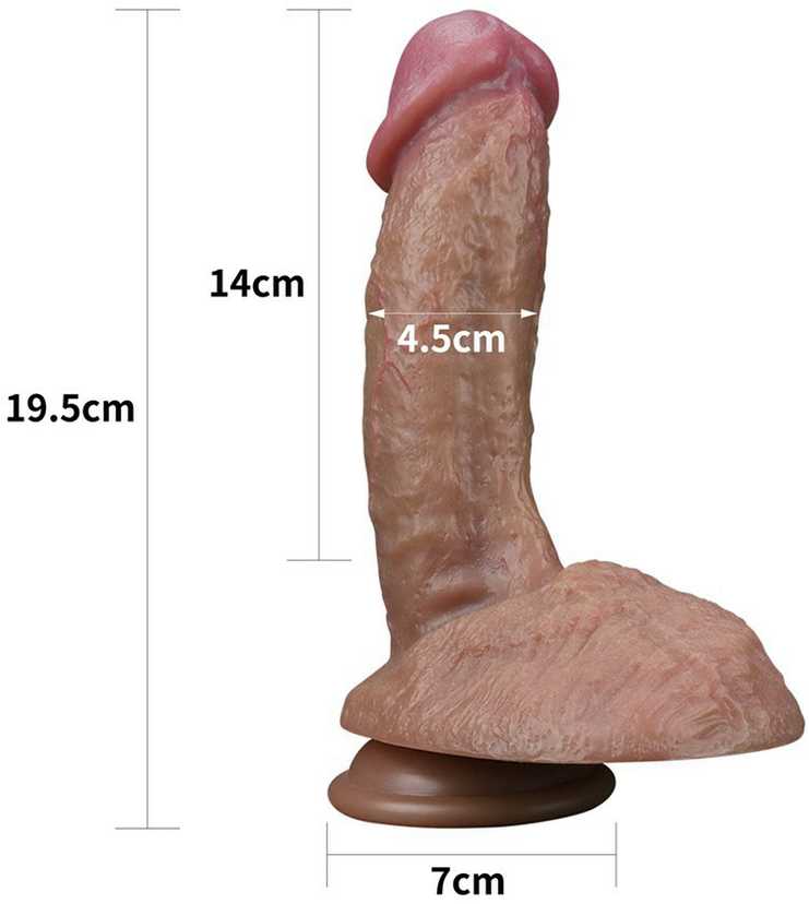 LoveToy 7,5 colio „Nature“ penis