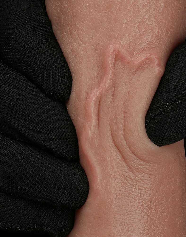LoveToy 8 colių dvigubo sluoksnio silikoninis varpa