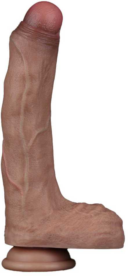 LoveToy 8,5 colio dvisluoksnis silikoninis varpa