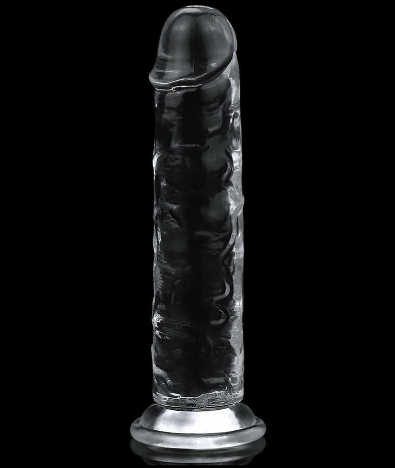 LoveToy Nepriekaištingas skaidrus dildo 7.0''
