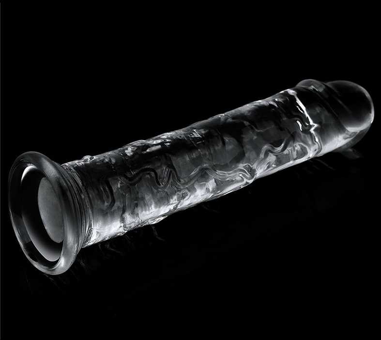 LoveToy Nepriekaištingas skaidrus dildo 7.0''