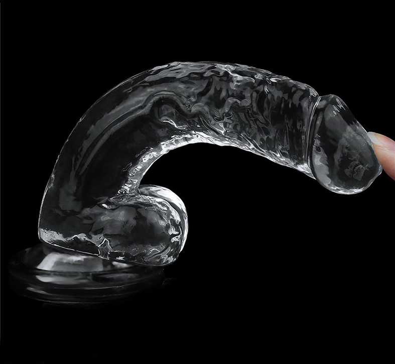 LoveToy Skaidrus dildo 7,5''