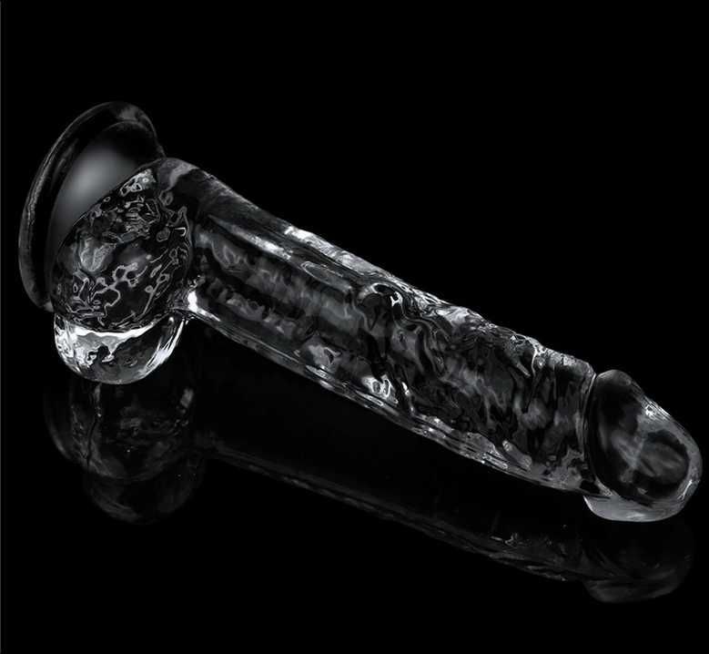 LoveToy Skaidrus dildo 7,5''
