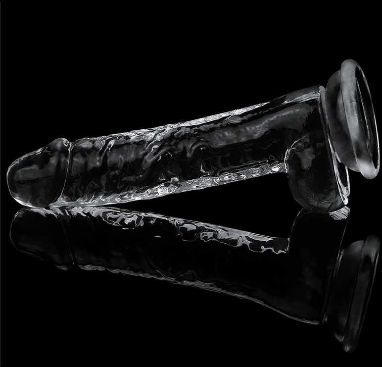 LoveToy Skaidrus dildo 7,5''