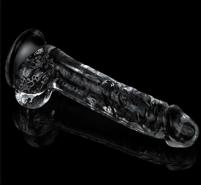 LoveToy Skaidrus dildo 7,5''