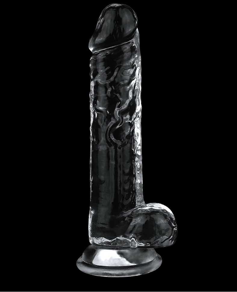 LoveToy Skaidrus dildo 7,5''