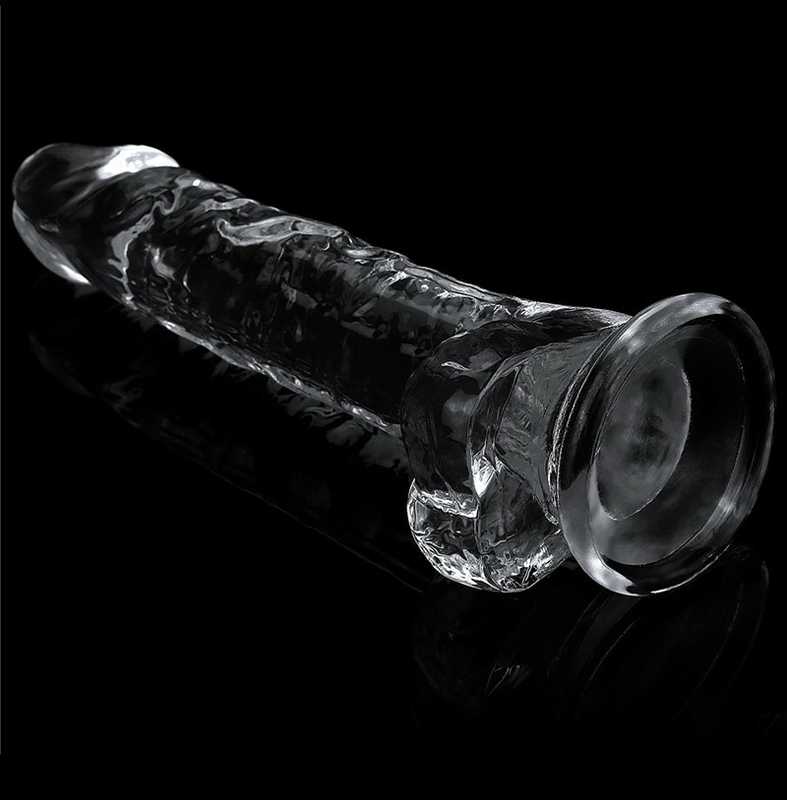 LoveToy Skaidrus dildo 7,5''