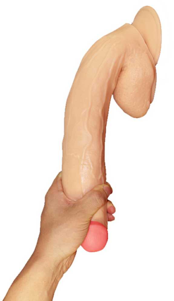 LoveToy 11" Legendinis karališko dydžio realistinis dildo