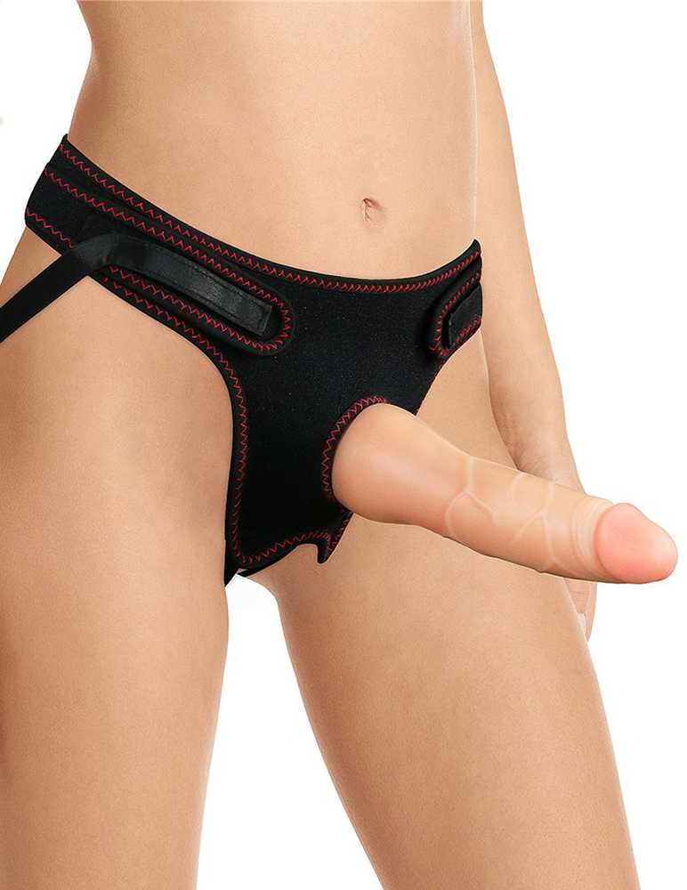 Lovetoy Strap-on tikroviška išvaizda lankstus lankstus 19