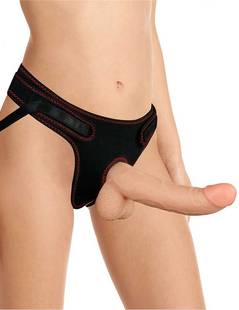 Lovetoy Strap-on lankstus dildo tikroviškas penis 21 cm