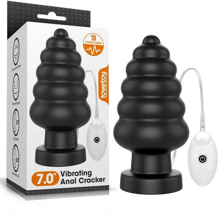 Lovetoy King Sized 7 Vibruojantis analinis kaištis
