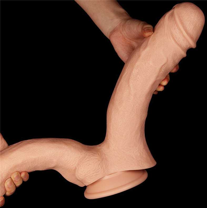LOVETOY 12 colių karaliaus dydžio dildo kūnas