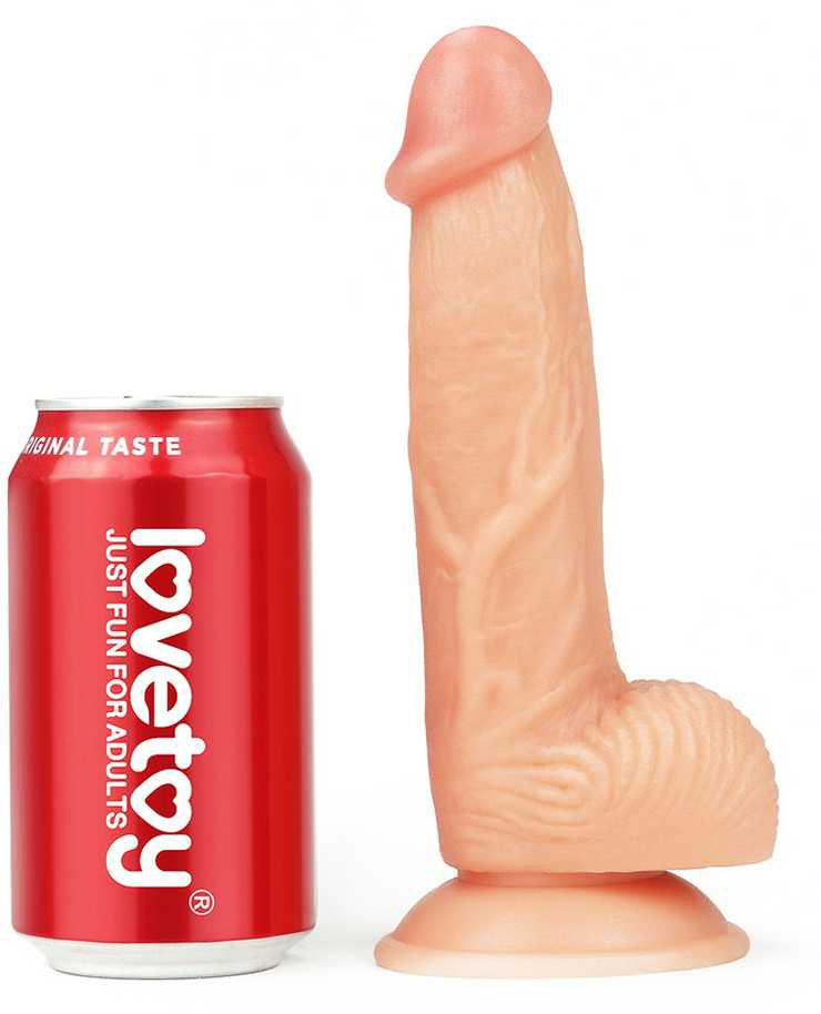 LOVETOY 8 colių itin minkštas vyriškas kūnas