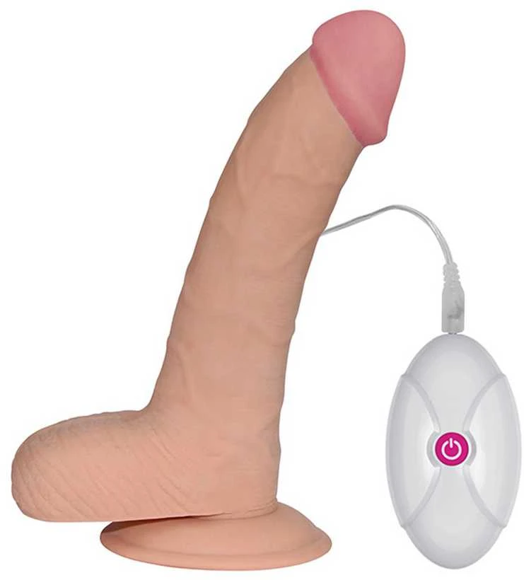 LoveToy 8,8 colio „Ultra Soft Dude“ vibruojantis žaislas