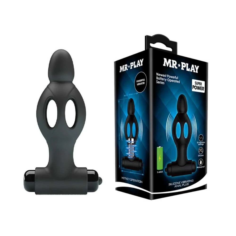 Mr Play LYBAILE Mr.Play Powerful Vibrator Juodas