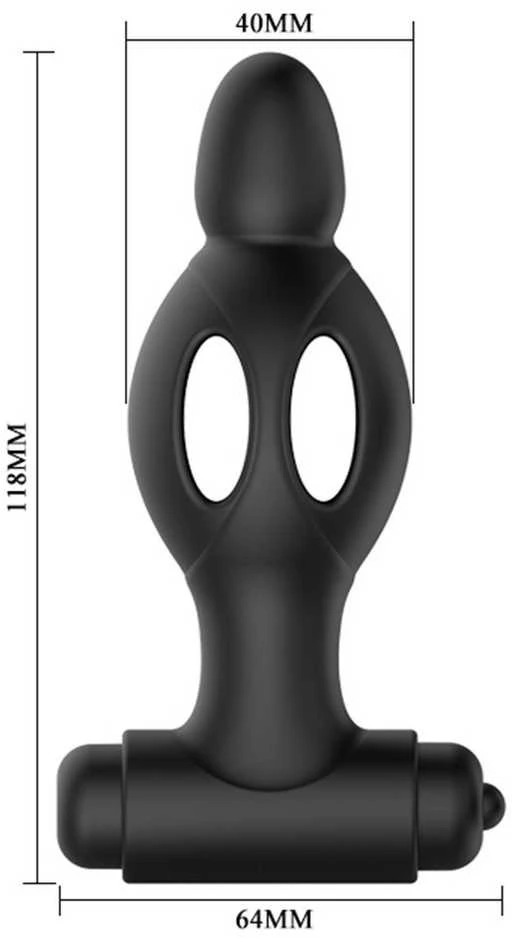 Mr Play LYBAILE Mr.Play Powerful Vibrator Juodas