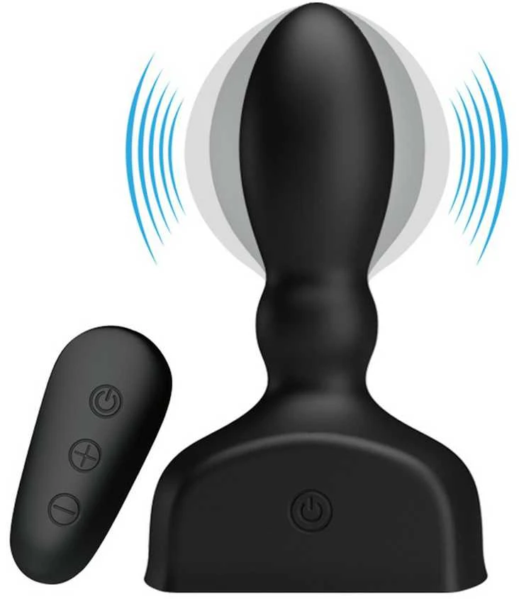 Mr Play Didelis pripučiamas analinis kištukas, padidintas USB, 11 cm