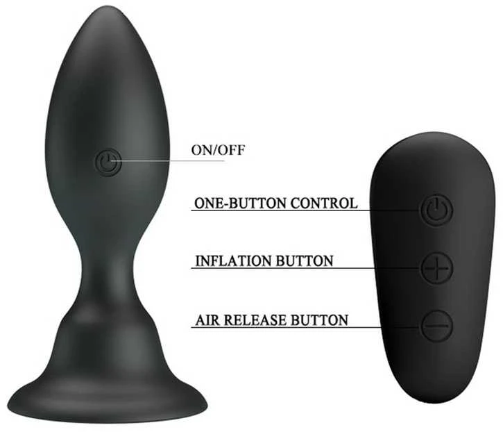 MR PLAY - VIBRATING ANAL PLUG