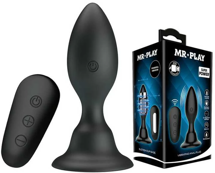 MR PLAY - VIBRATING ANAL PLUG