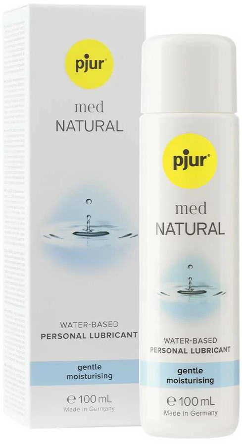 Pjur PJUR _ Med Natūralus glide drėkina vandens pagrindu tepimo priemonė 100 ml