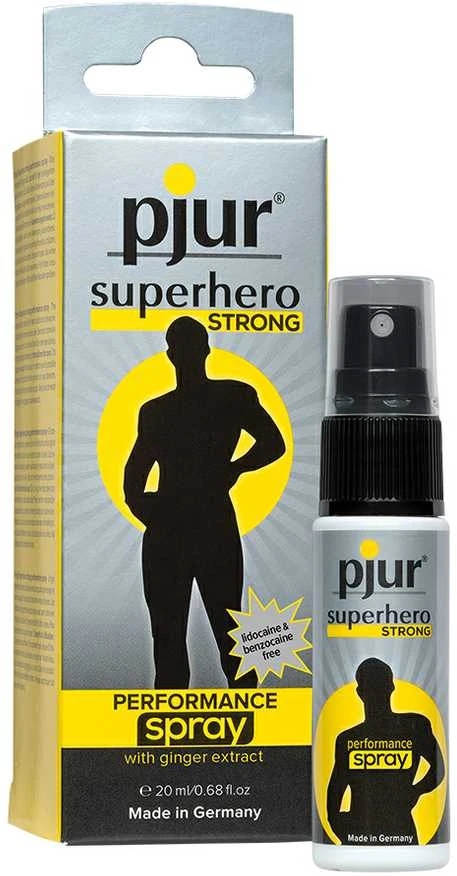 Pjur superhero stiprus purškalas 20