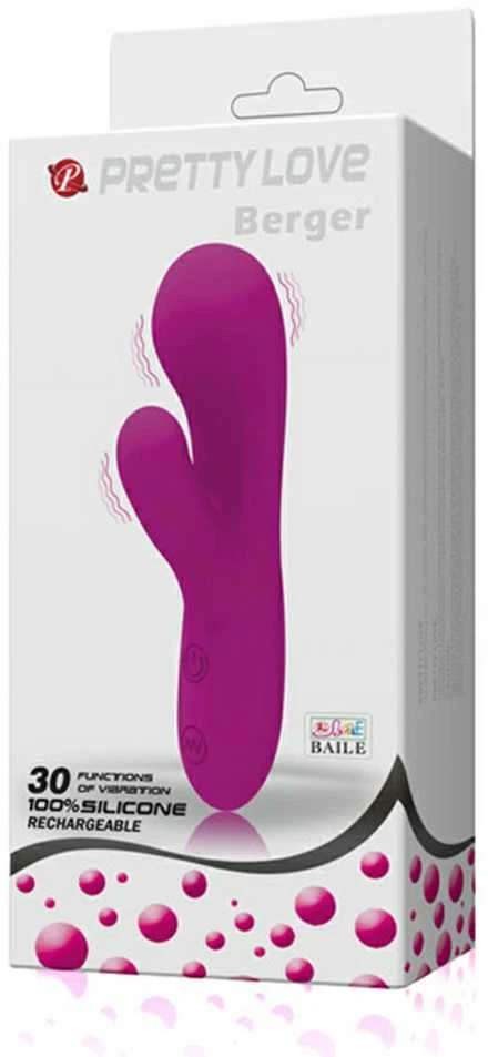 Pretty Love Vibrator triušio klitorio g taškas 30 režimų 13cm