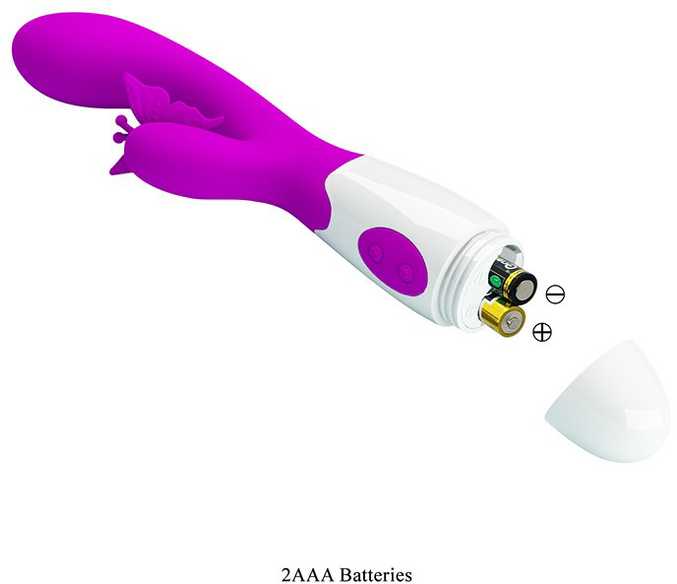LYBAILE Pretty Love Butterfly Kiss Vibrator Rožinė