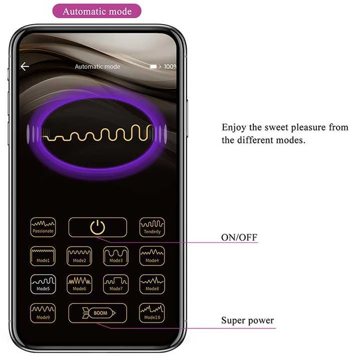 Pretty Love Led PRETTY LOVE – CATALINA VIBRATOR APP NUOTOLINIO VALDYMO PULTAS PURPURINE