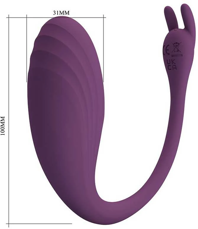 Pretty Love Led PRETTY LOVE – CATALINA VIBRATOR APP NUOTOLINIO VALDYMO PULTAS PURPURINE