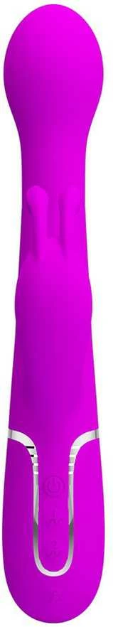 Pretty Love Flirtation PRETTY LOVE - DEJON TRIUŠIO VIBRUOTAS 3 IN 1 DAUGIAFUNKCIS VIOLETINIS