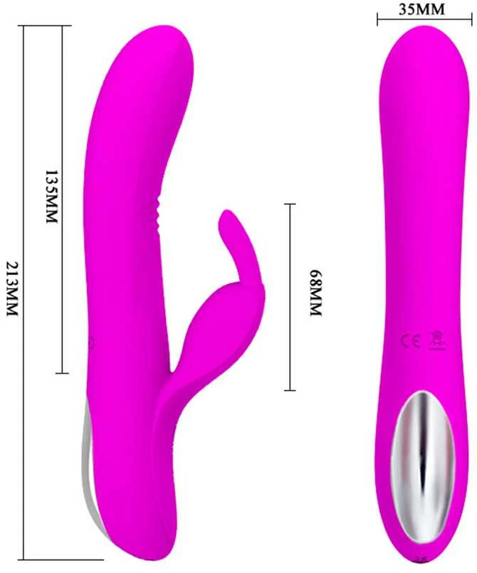 Pretty Love Sex triušio vibratorius, linktelis į g taško erotiškumą