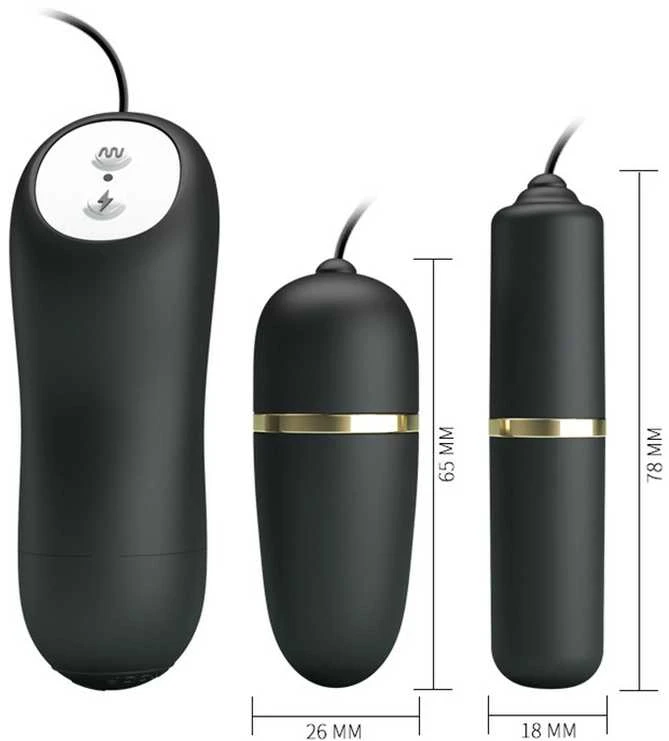 PRETTY LOVE - Double Vibro-Bullets